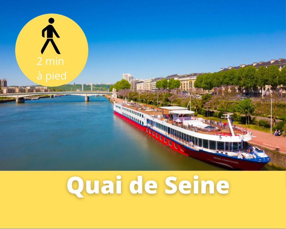 Vicomte/Cosy-Hypercentreville-Rouen/Netflix-Wifi/ Kültér fotó